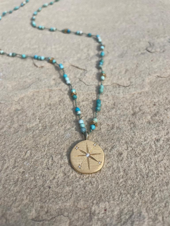 The Ubud Necklace ↠ Turquoise &amp; Neo
