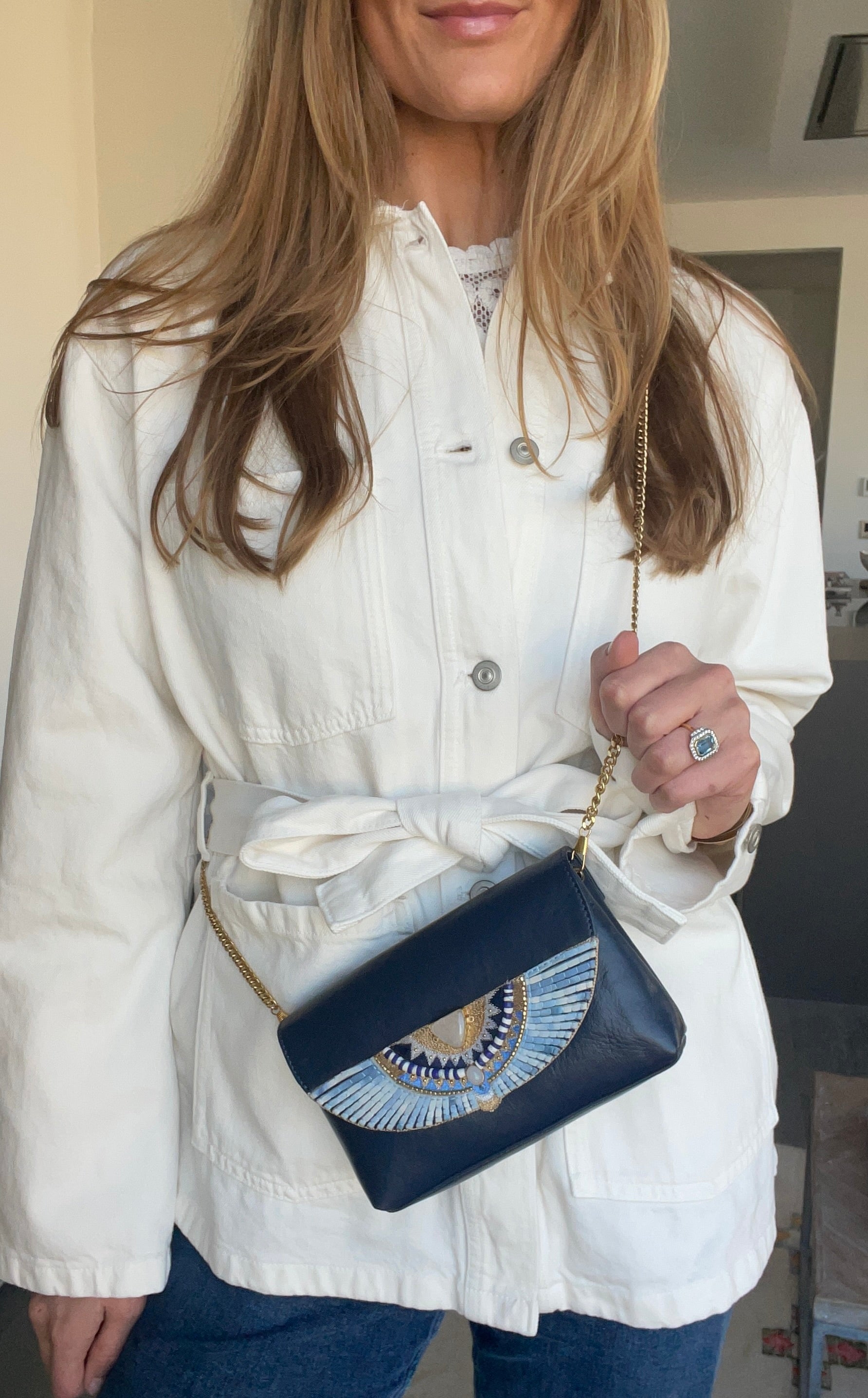 The Cherina Bag ↠ Navy