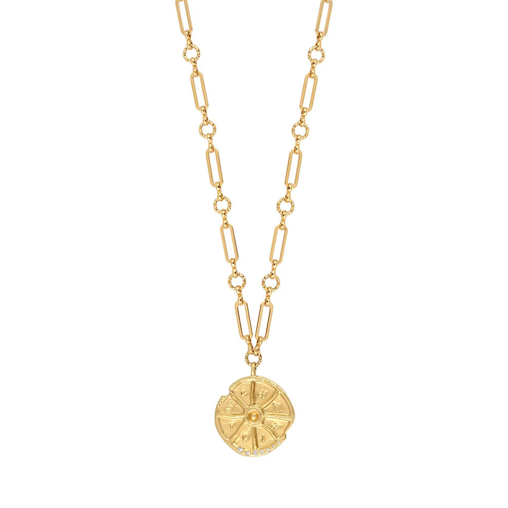 cesarnecklacelouisehendricksstatementgoldchainnecklacewithbigpendant