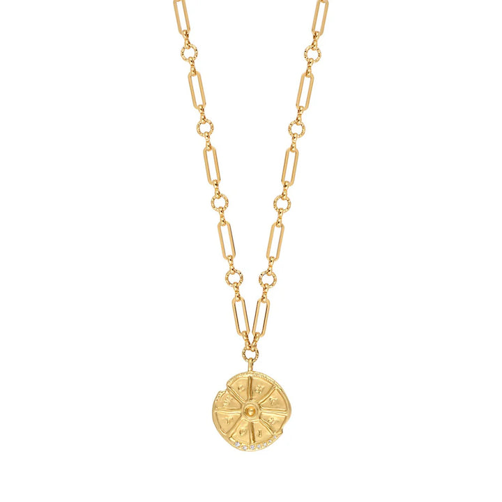 cesarnecklacelouisehendricksstatementgoldchainnecklacewithbigpendant