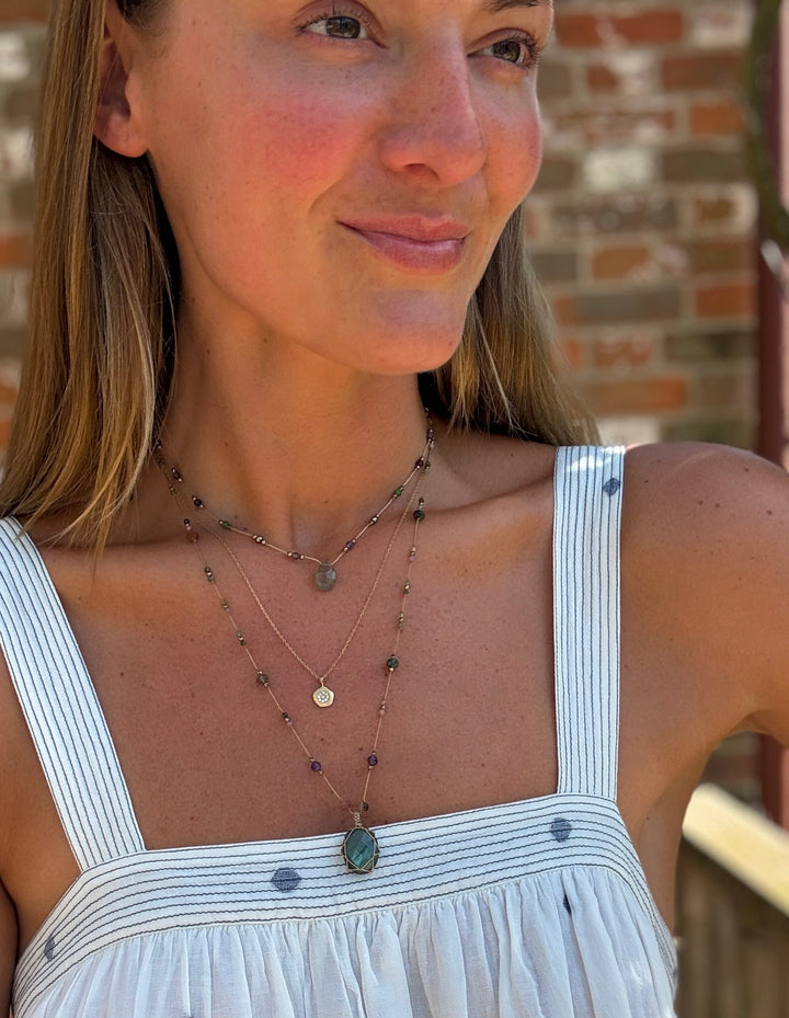 The Nymeria Necklace ↠ Labradorite