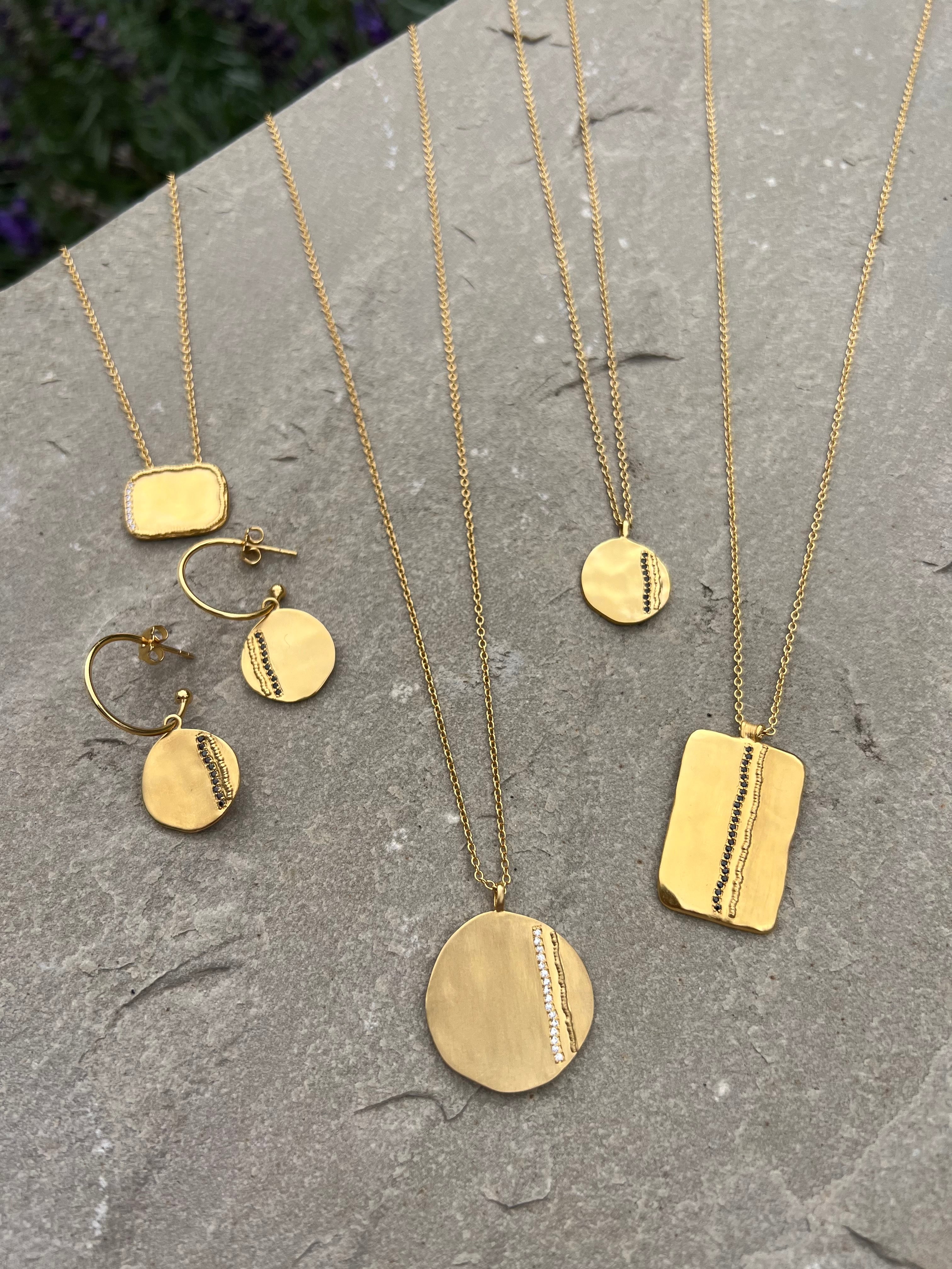 louise hendricks jewellery new collection pendant necklaces and earrings 