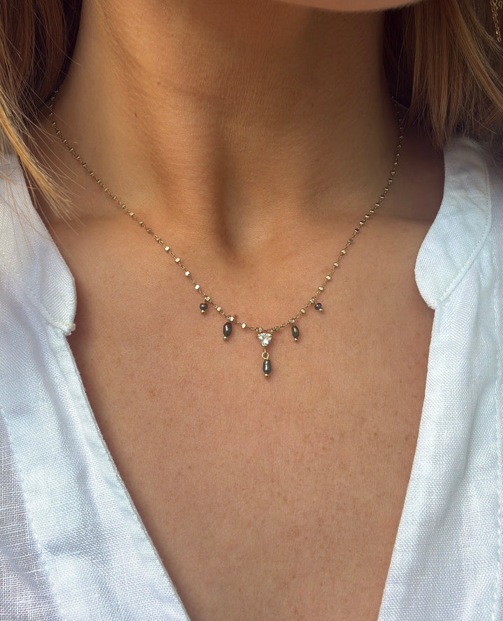 The Colette Necklace ↠ Khaki