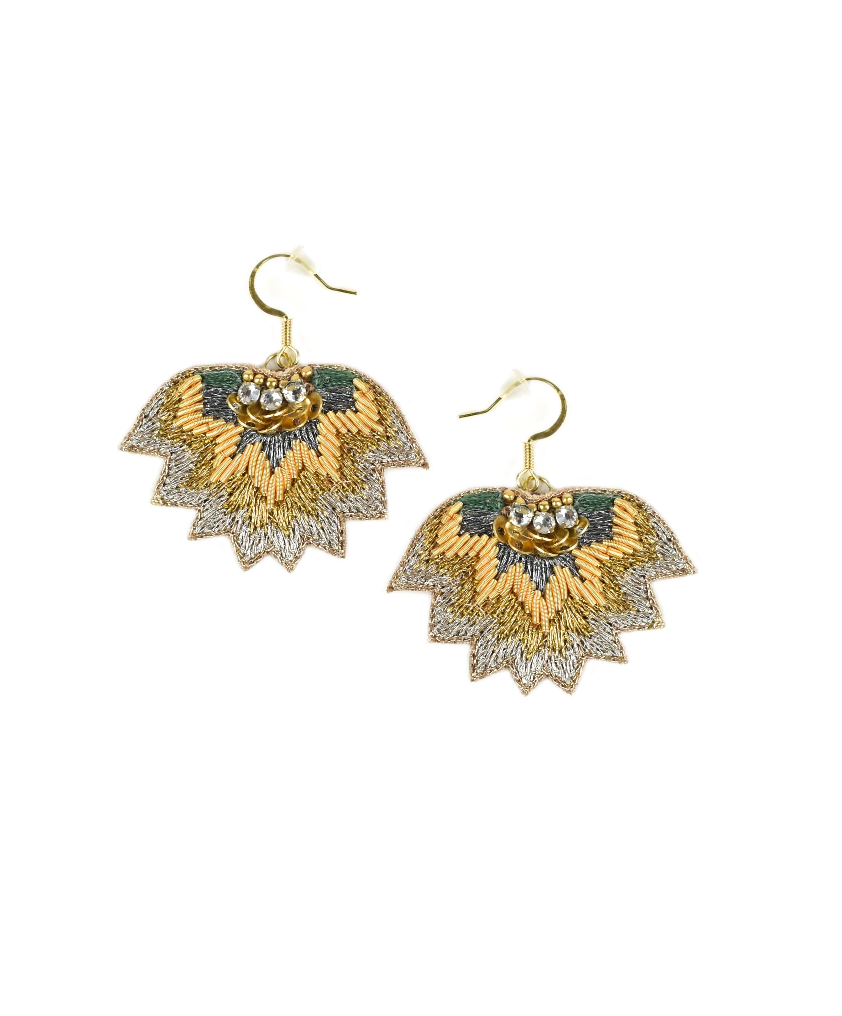 madi earrings in gold by nahua official