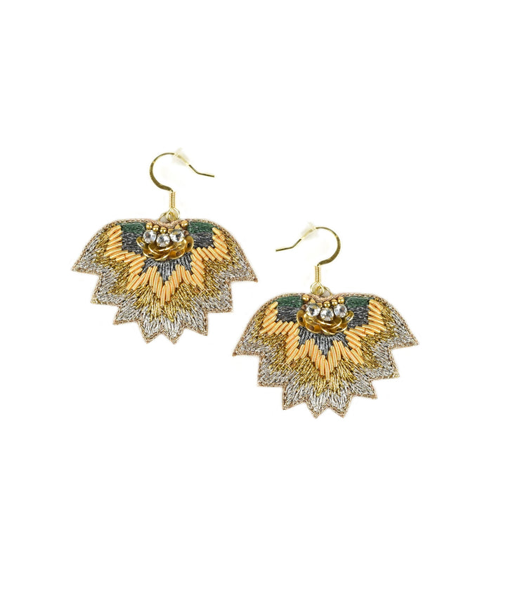 madi earrings in gold by nahua official