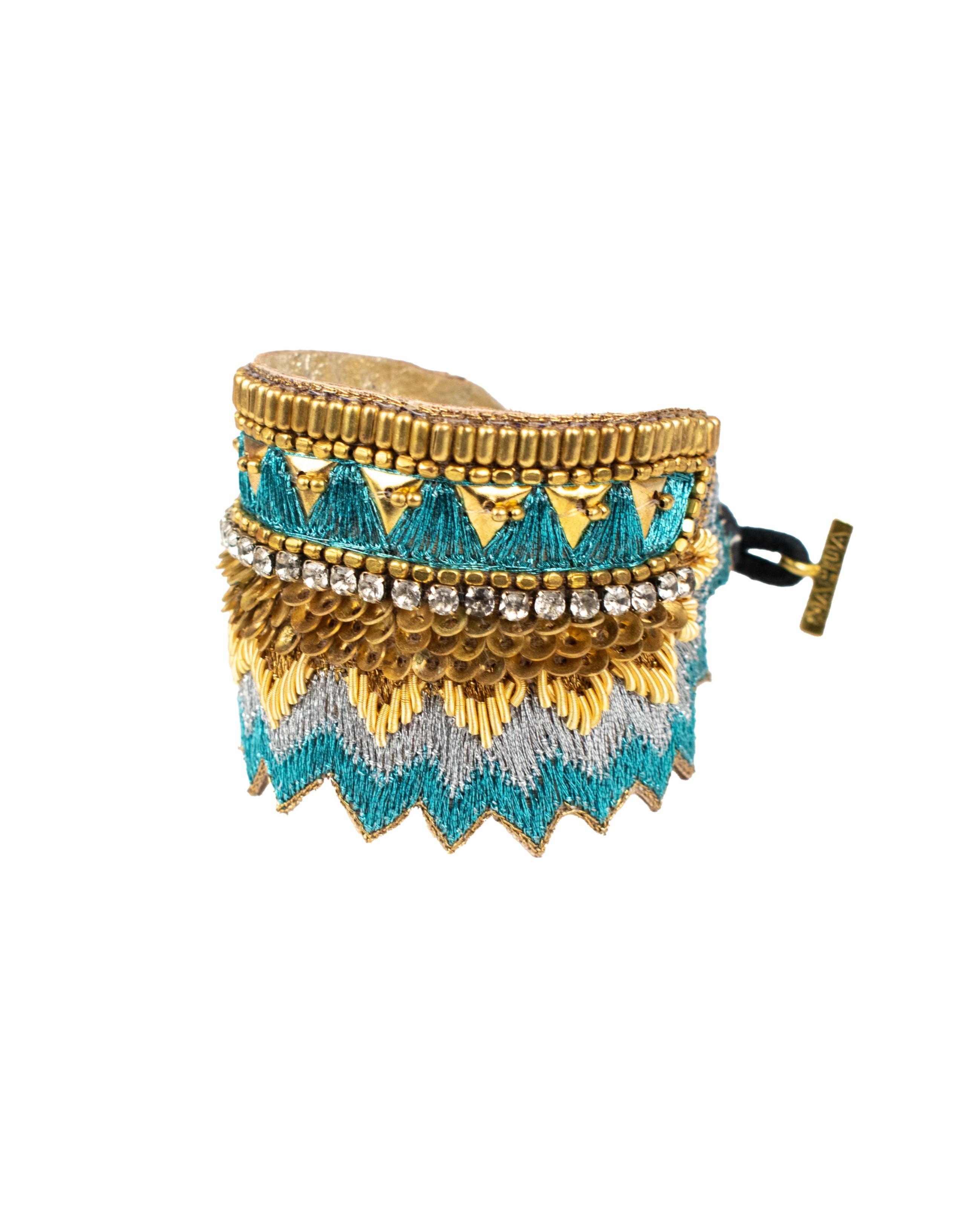 maheswari bracelet in aquamarine nahua official