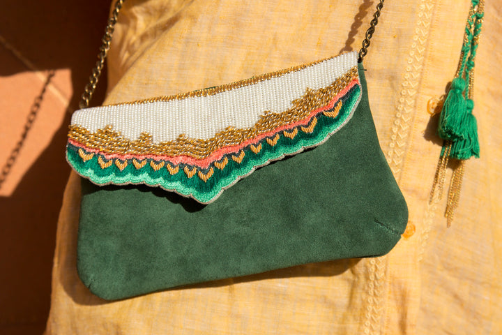 The Mahes Bag ↠ Prairie Green