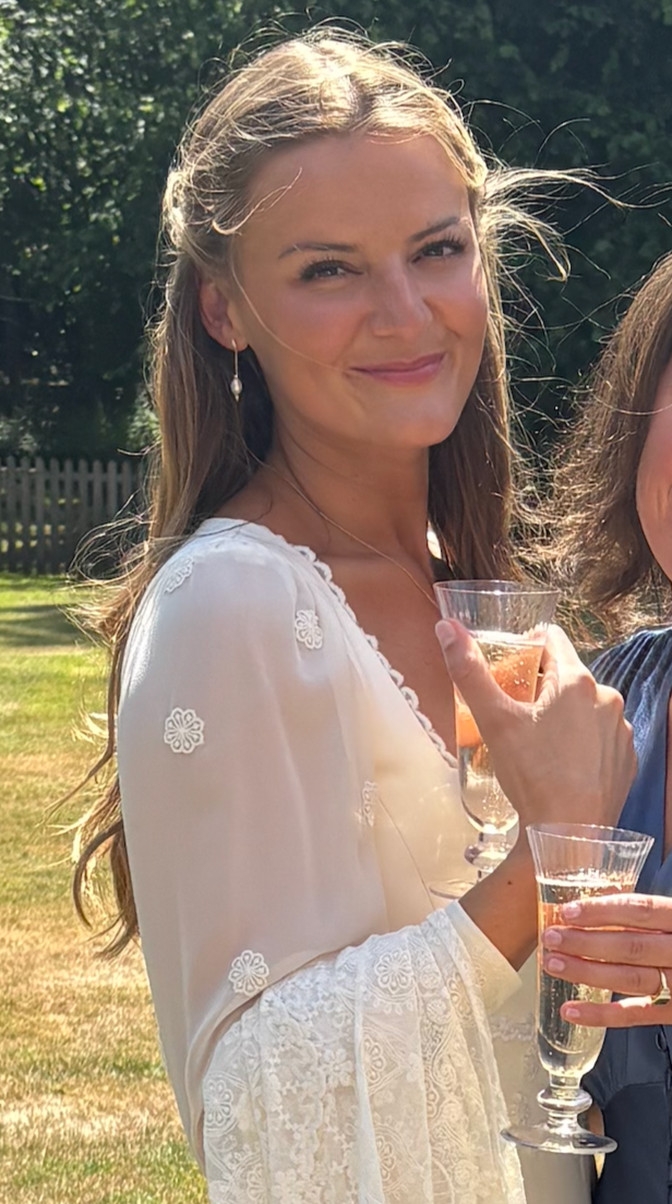 The Fallon Earrings ↠ Pearl