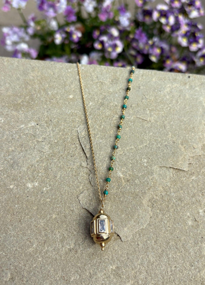 The Sharm Necklace ↠ Taly &amp; Turquoise
