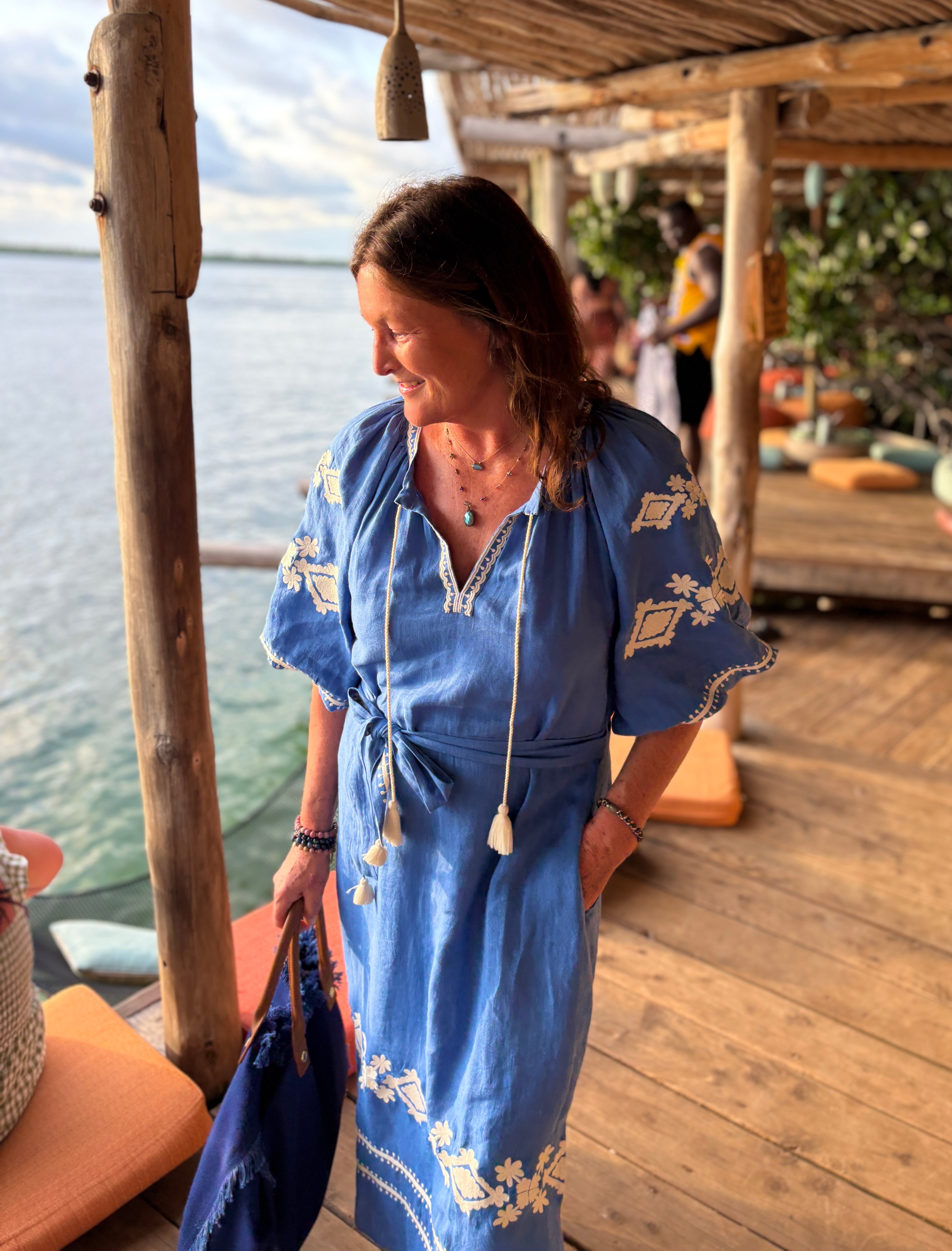 The Babylos Dress ↠ Royal Blue