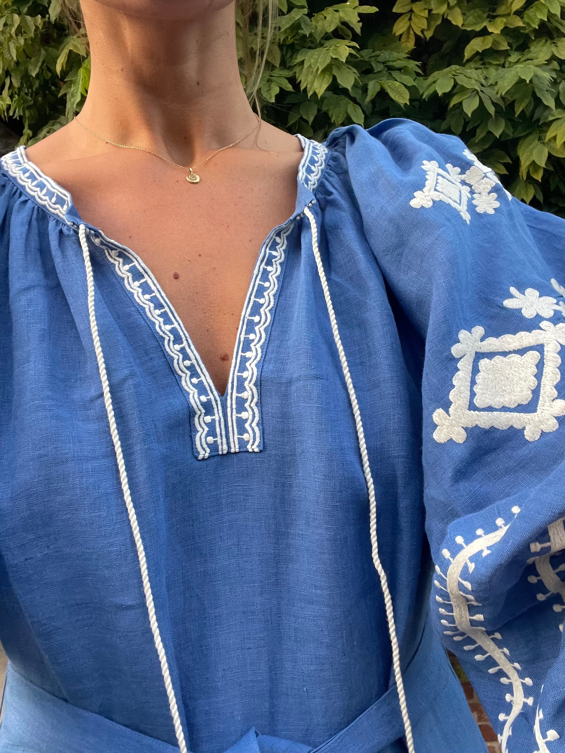 The Babylos Dress ↠ Royal Blue