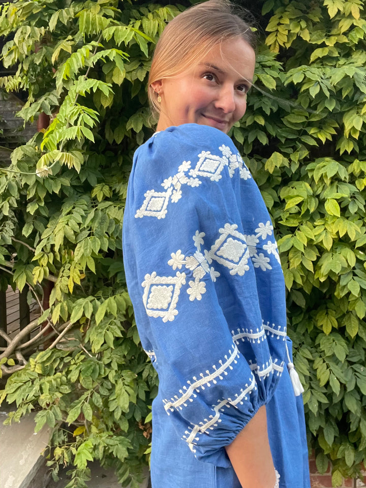 The Babylos Dress ↠ Royal Blue