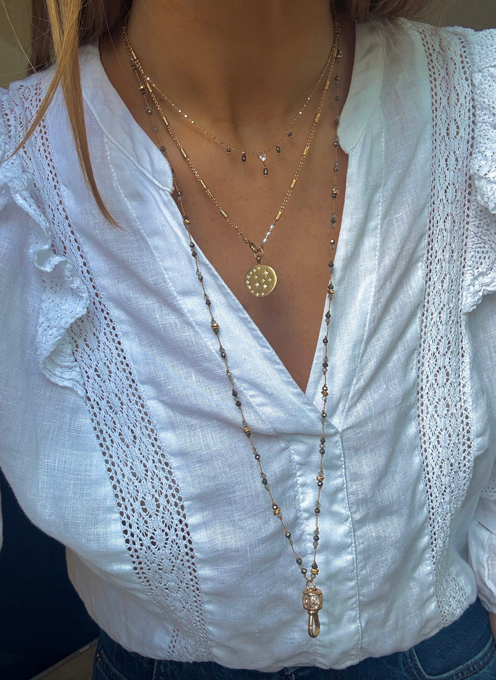 The Colette Necklace ↠ Khaki