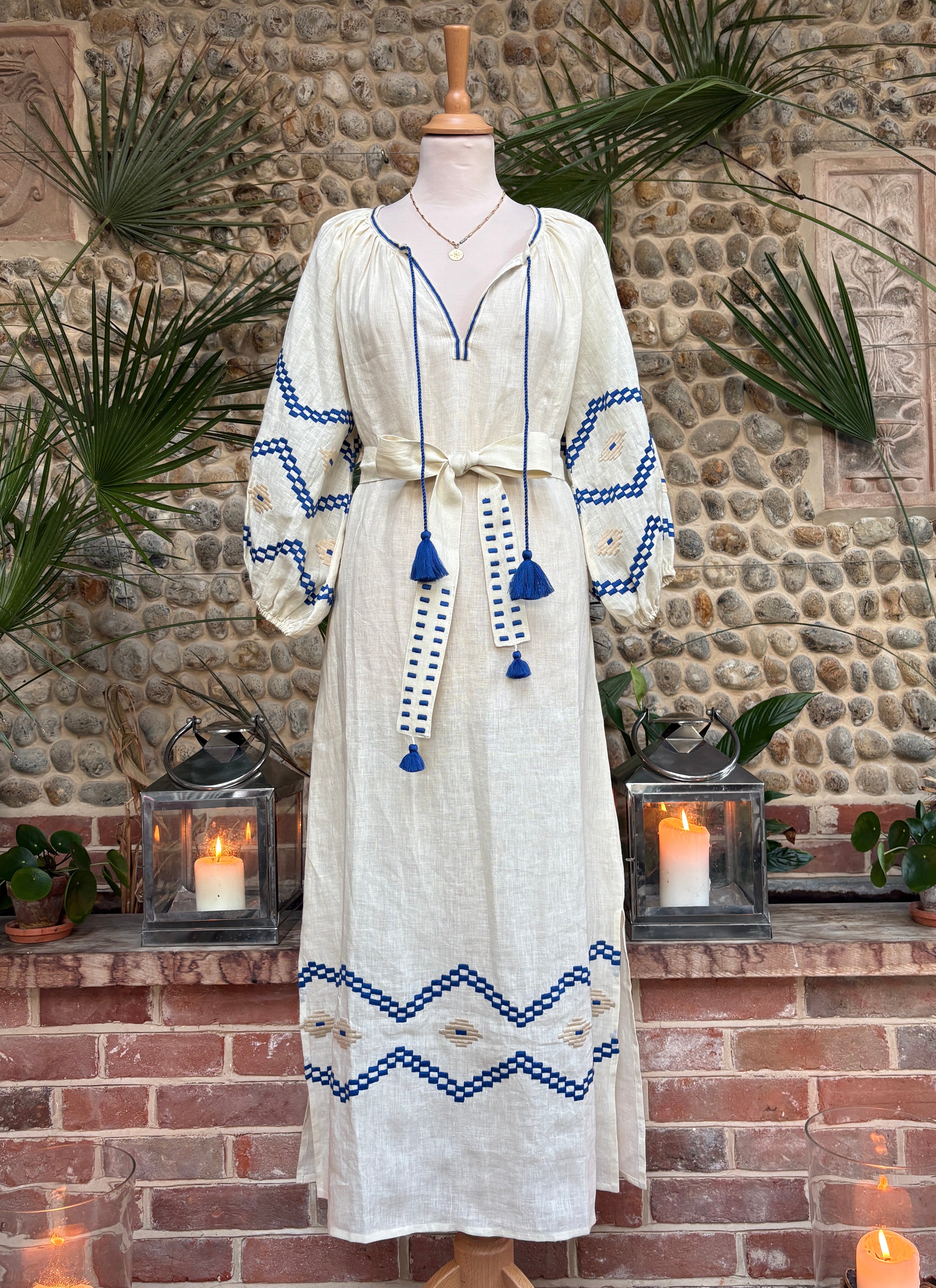 ecrublueaztecveronicadressbenarasbycitrusfront