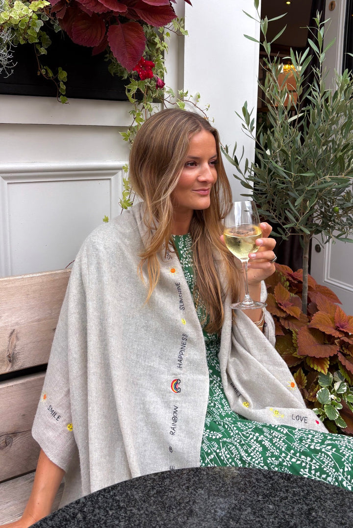 The Embroidered Scarves