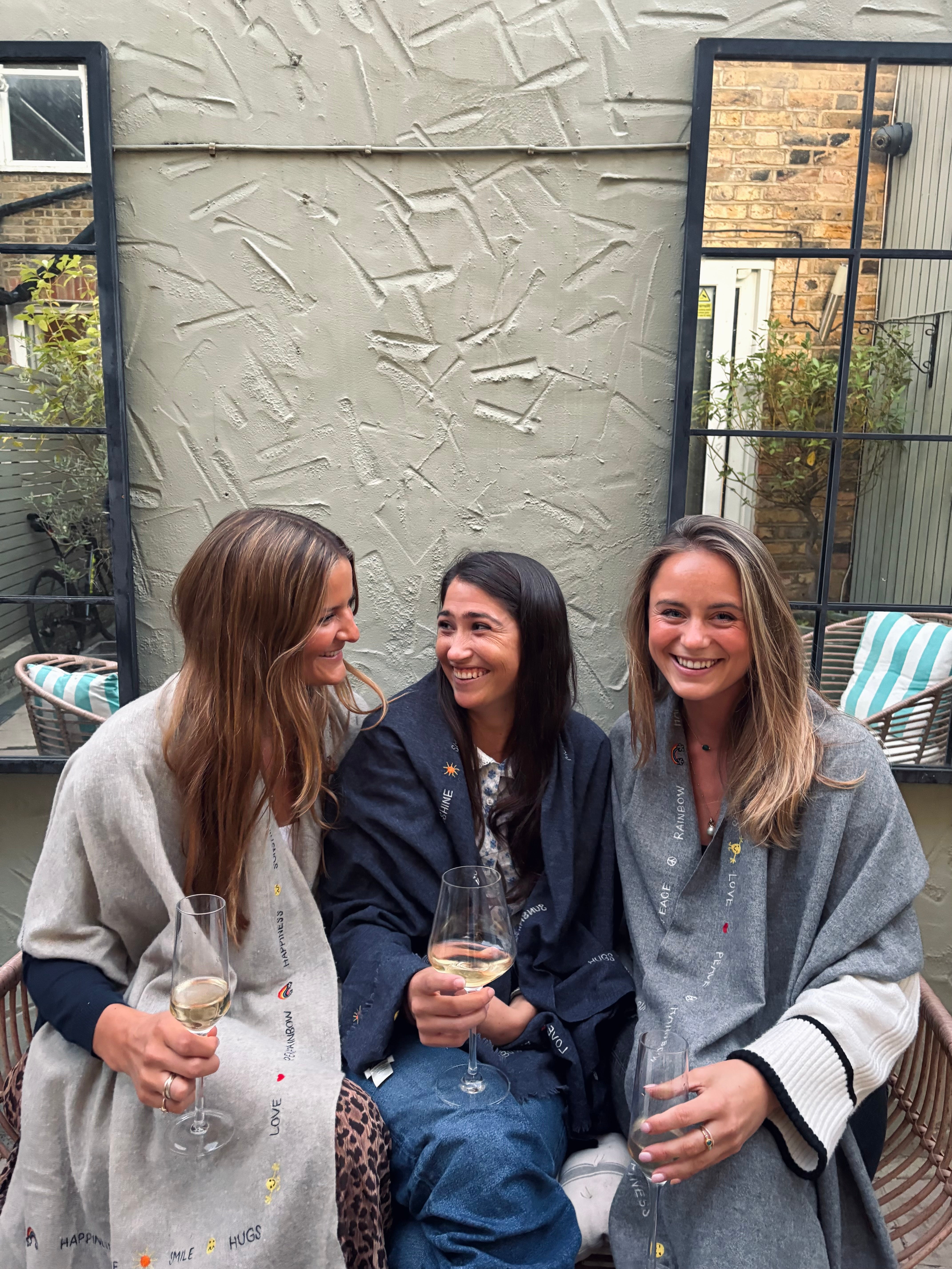 The Embroidered Scarves
