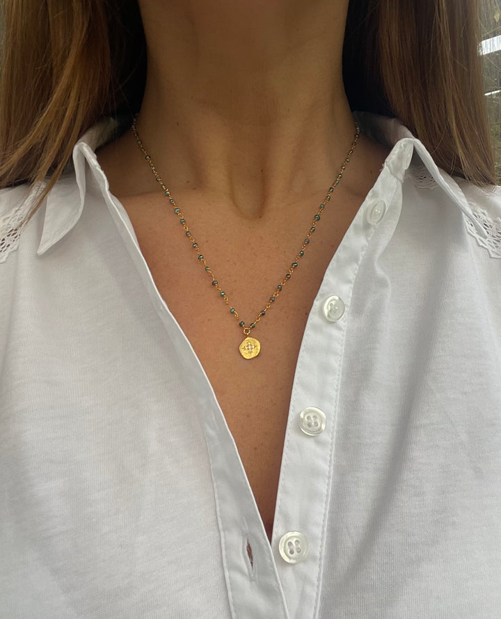 The Enjoy Necklace ↠ Pearly Green