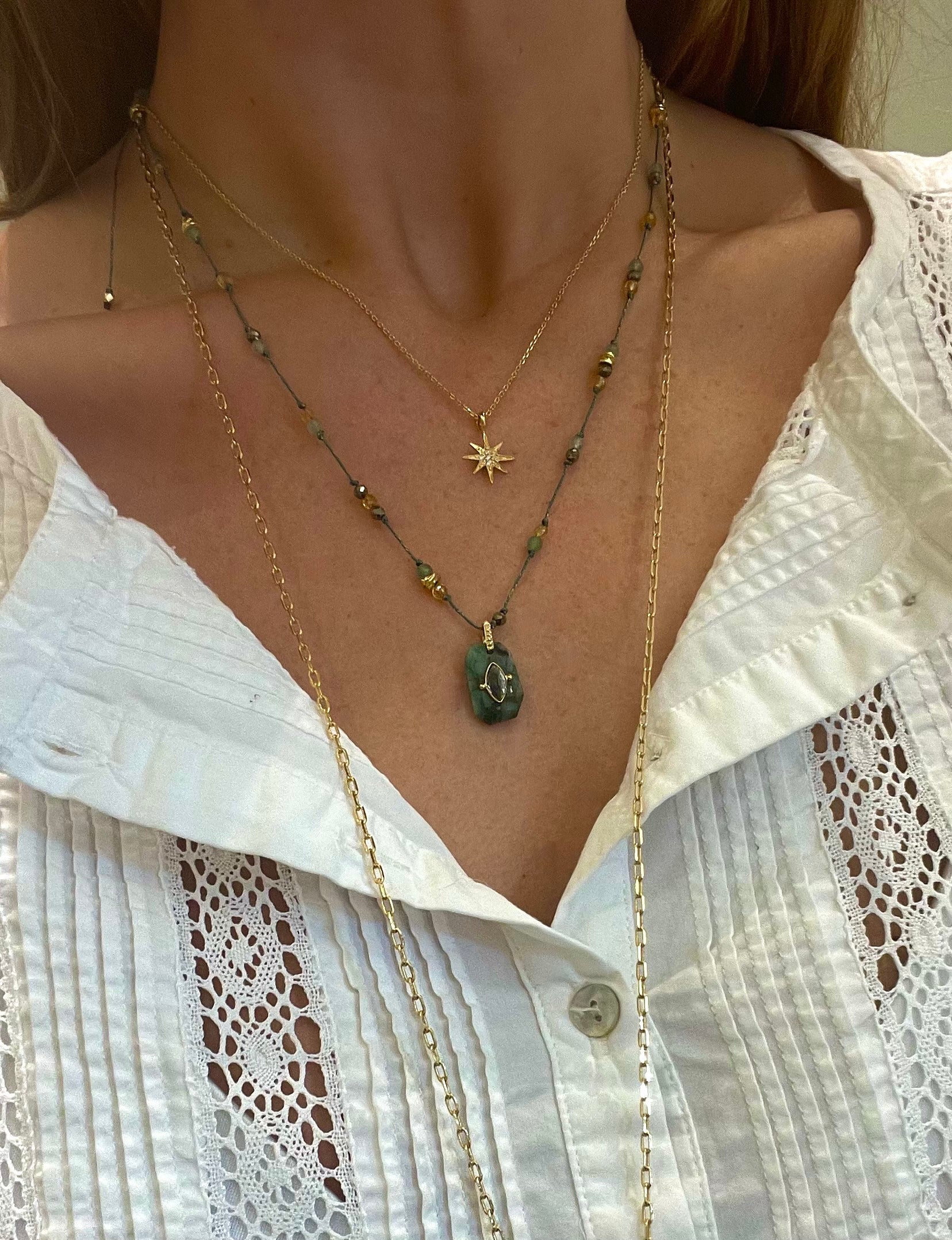 The Hope Necklace ↠ Star Medallion
