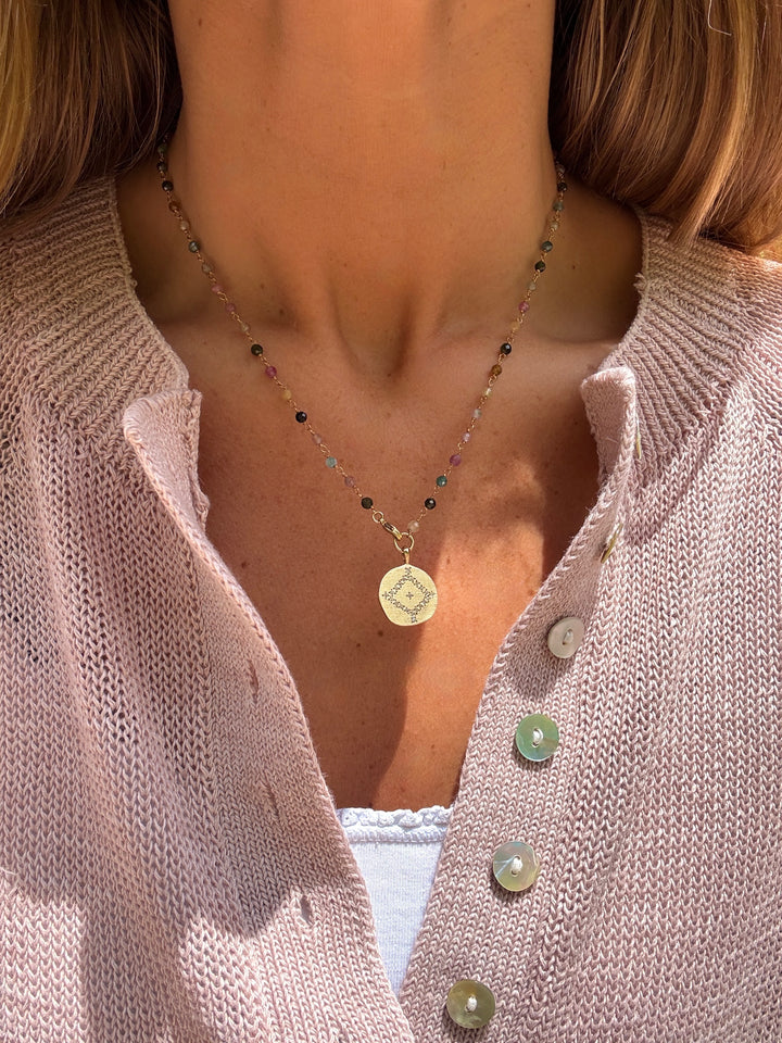 The Happy Necklace ↠ Tourmaline &amp; Anya