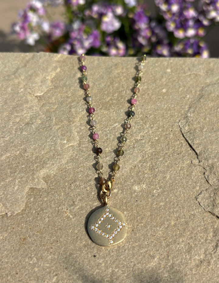 The Happy Necklace ↠ Tourmaline &amp; Anya