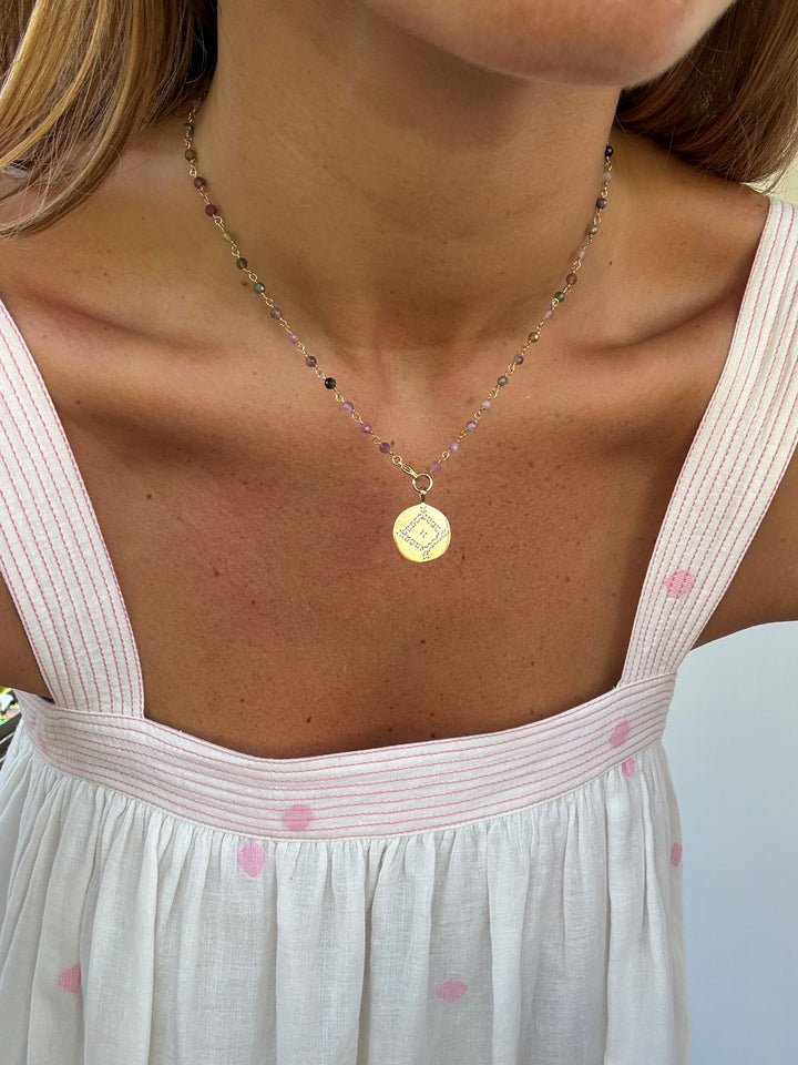 The Happy Necklace ↠ Tourmaline &amp; Anya