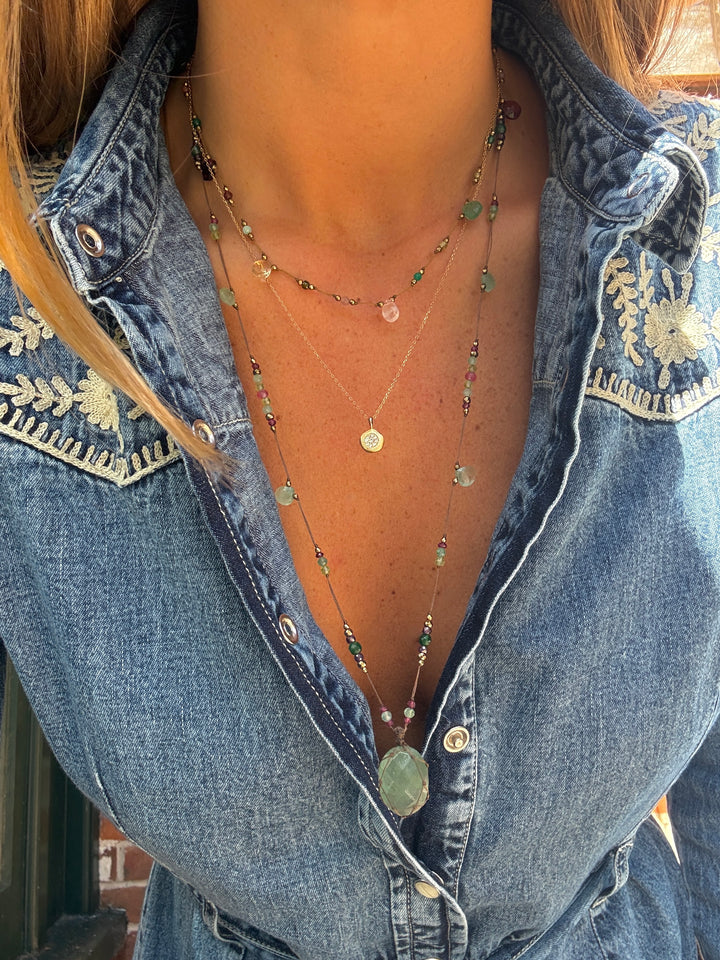 The Nymeria Necklace ↠ Green