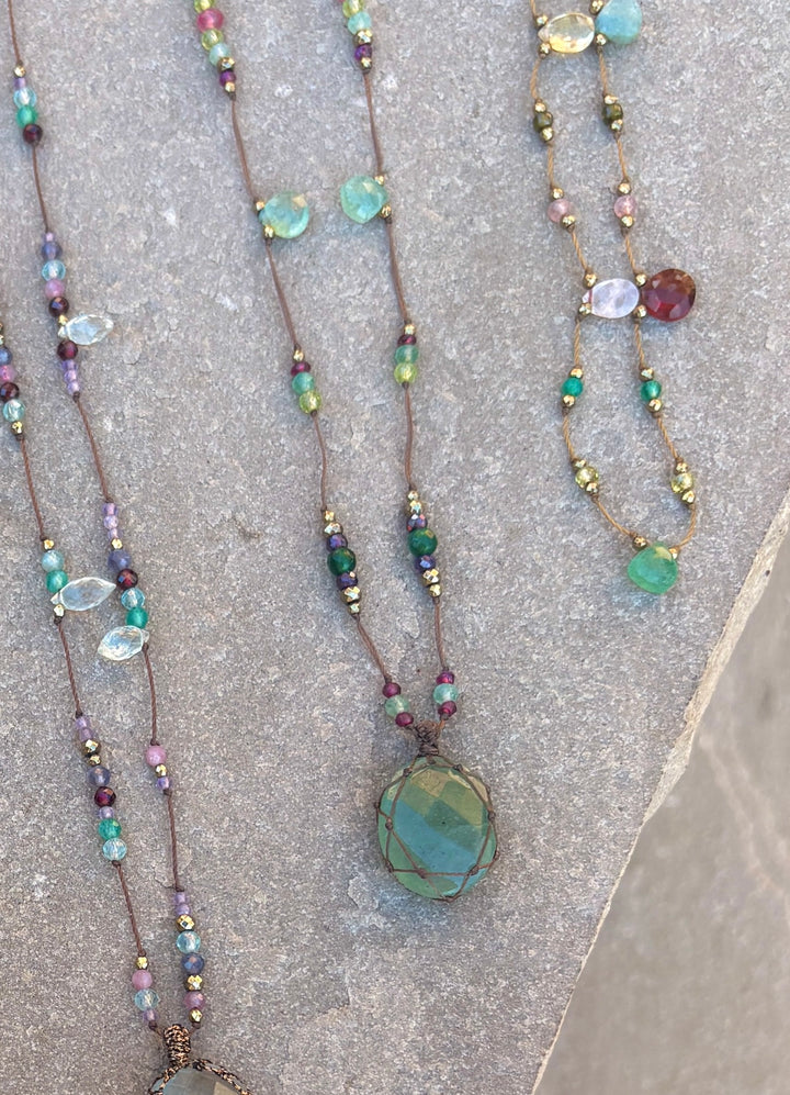 The Nymeria Necklace ↠ Green