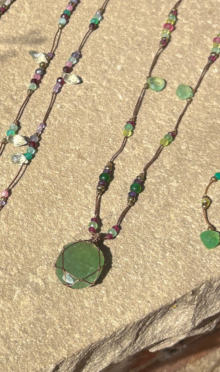 The Nymeria Necklace ↠ Green