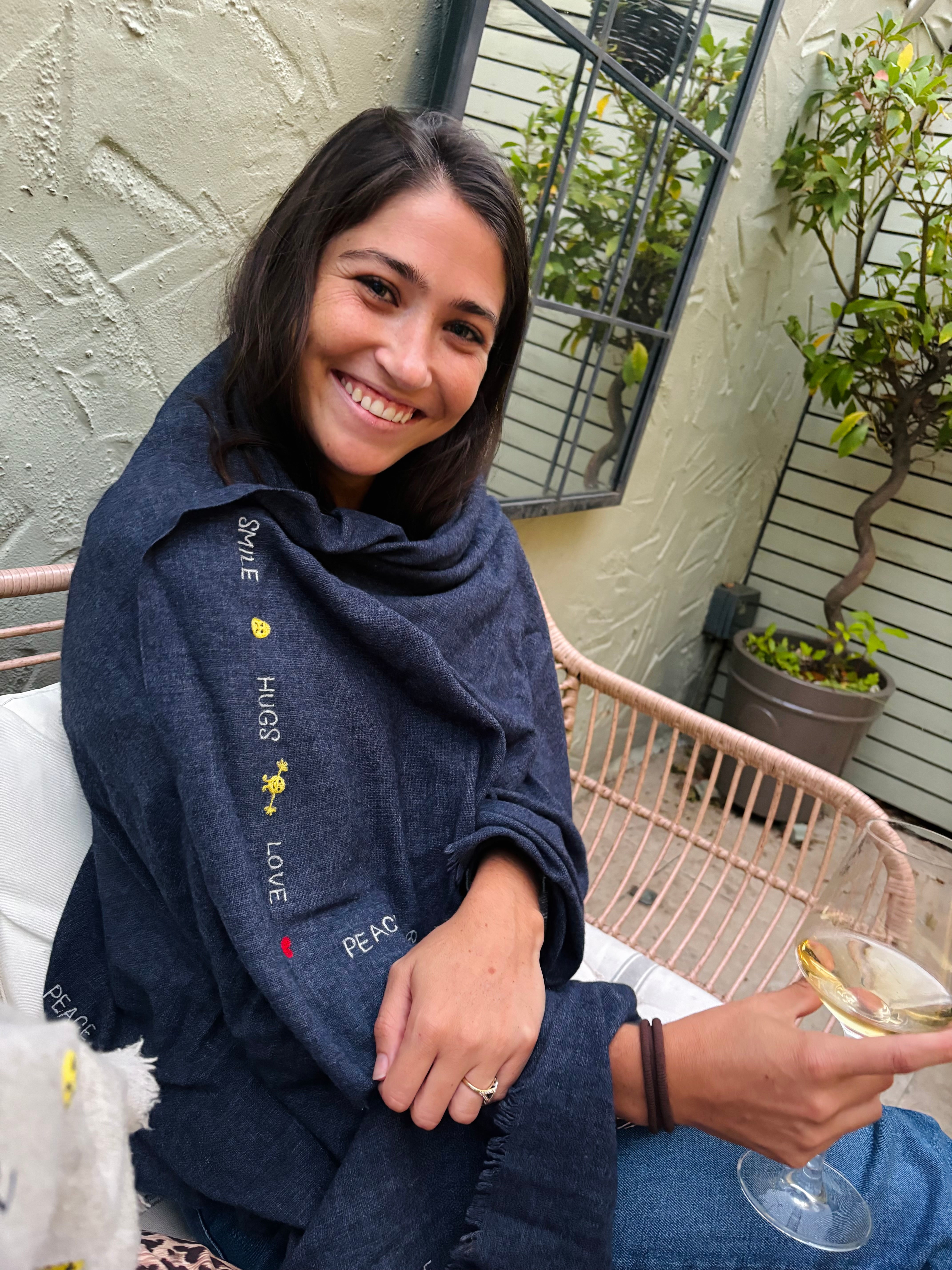 The Embroidered Scarves