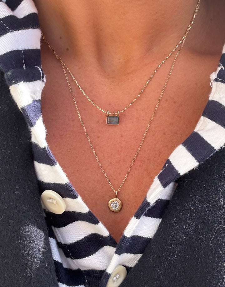 The Jolie Necklace ↠ Labradorite