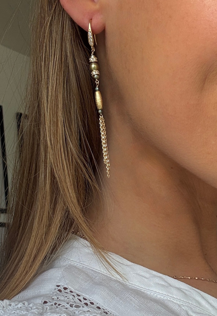 The Legend Earrings ↠ Gold