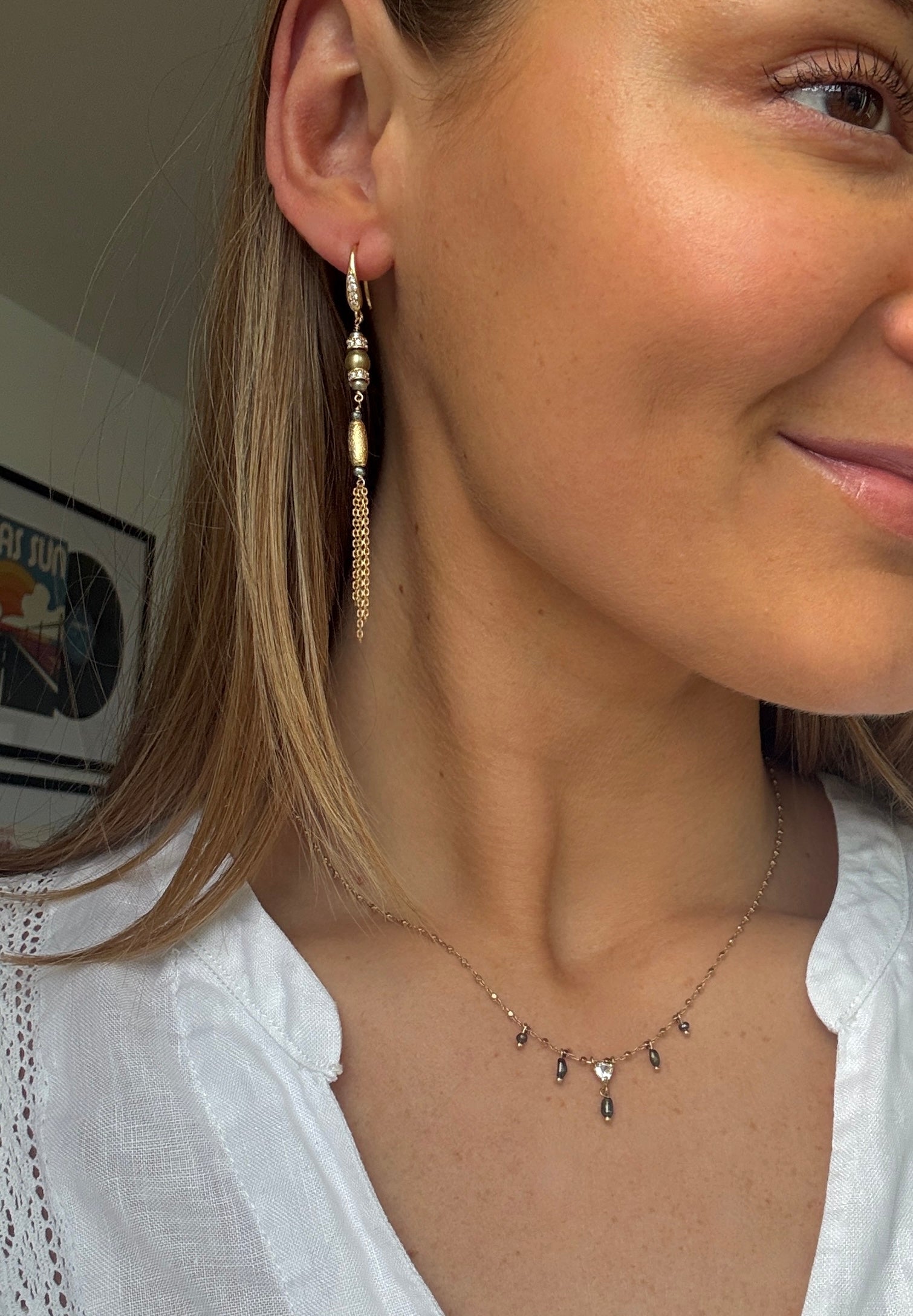 The Colette Necklace ↠ Khaki