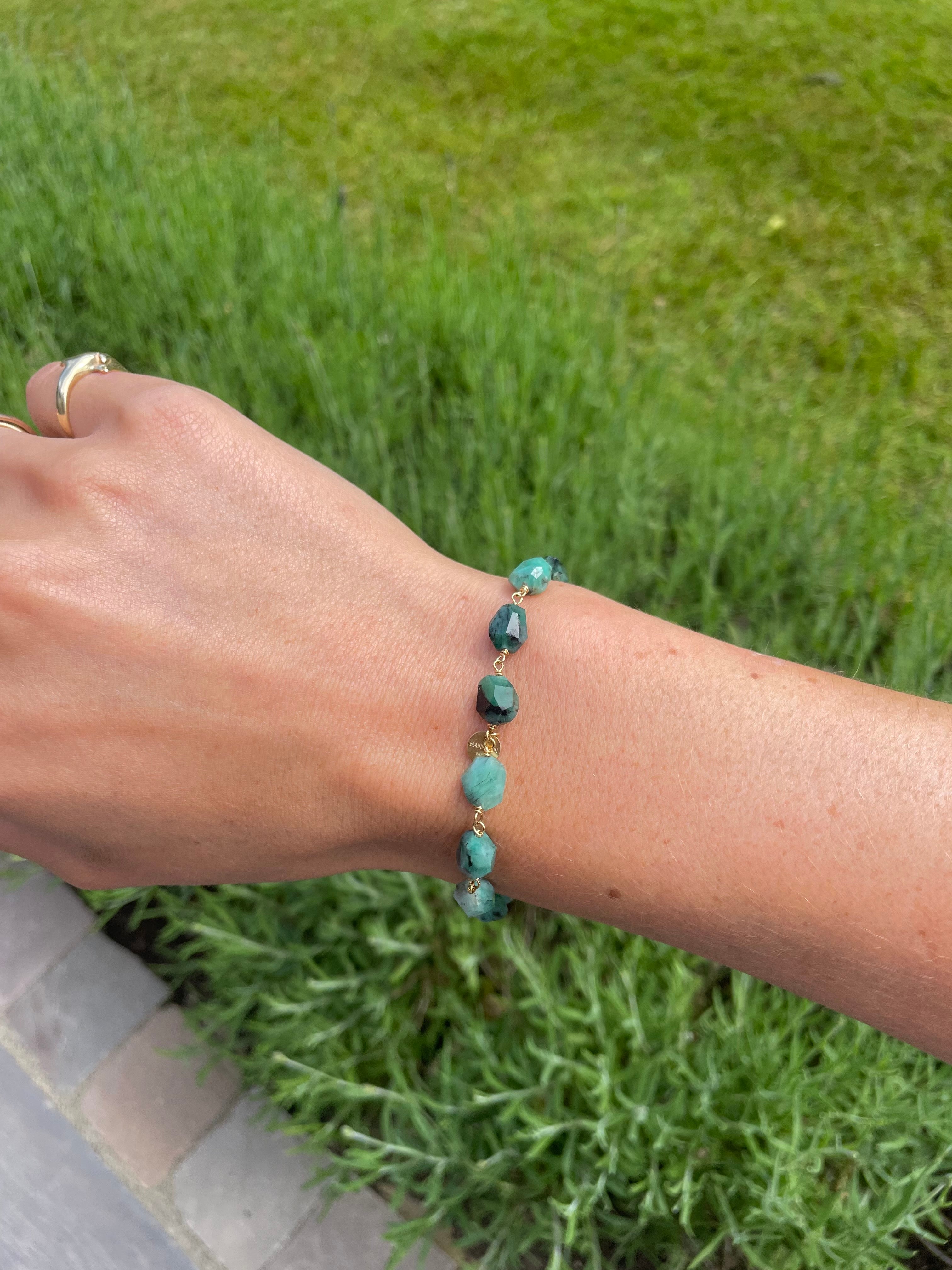 The Lenny Bracelet ↠ Emerald