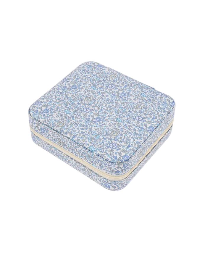 The Liberty Travel Jewellery Box ↠ Millie Light Blue