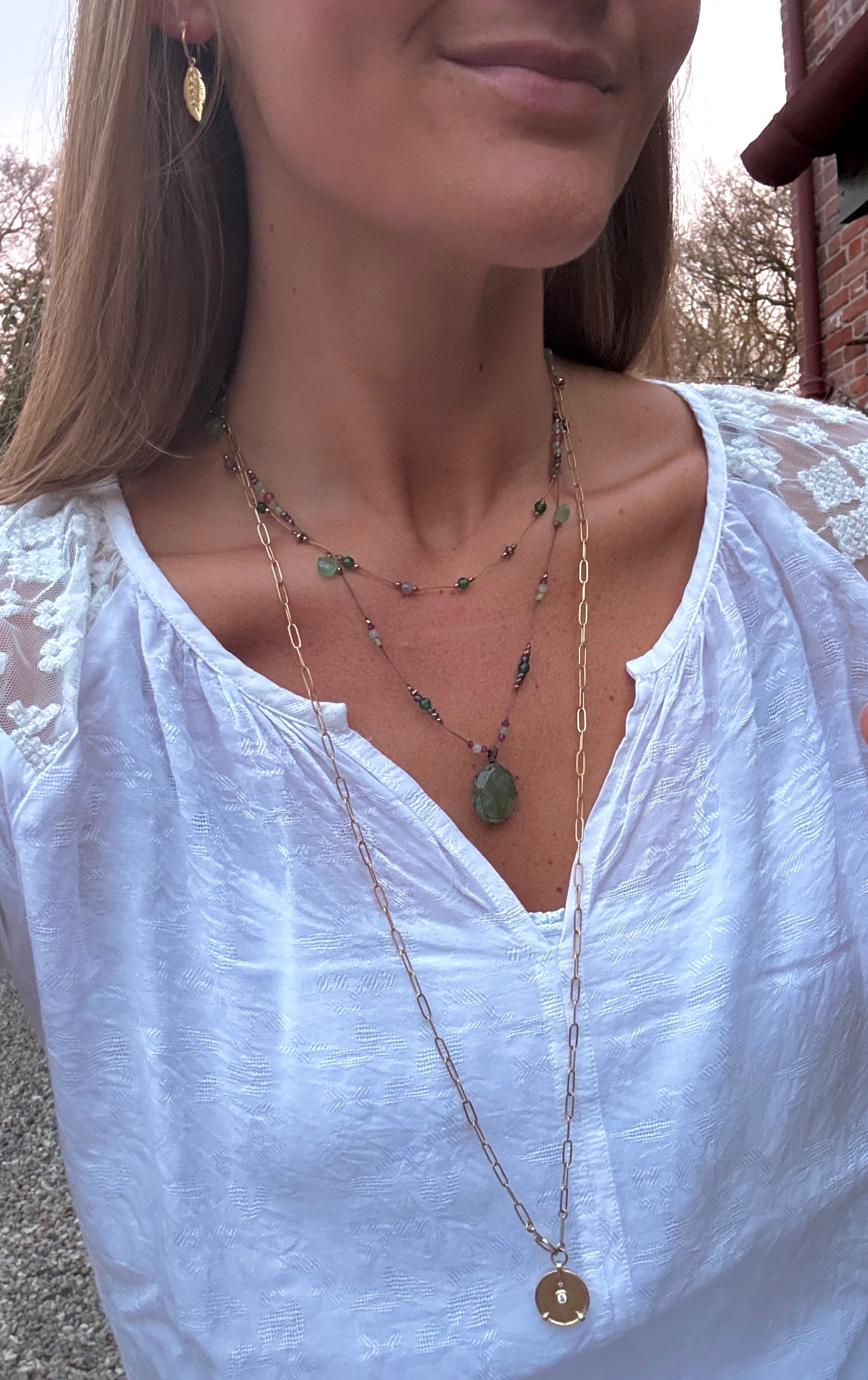 The Nymeria Necklace ↠ Green