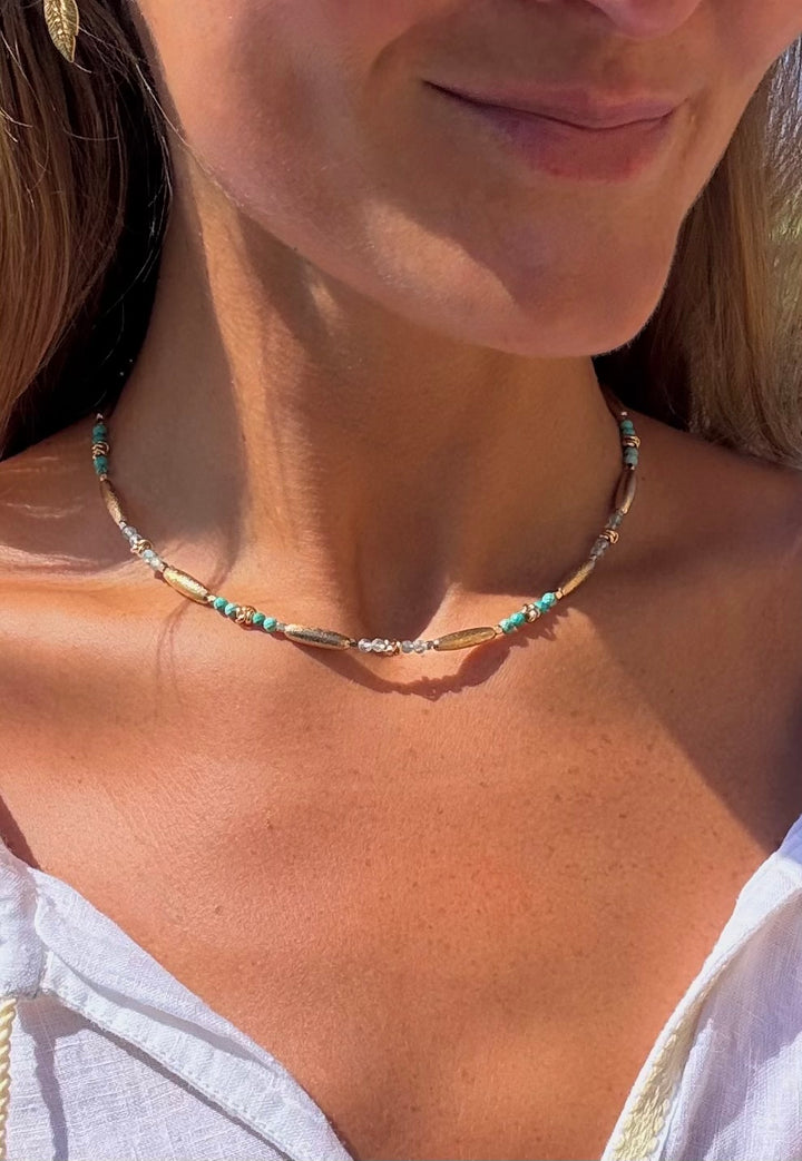 The Prism Choker ↠ Turquoise