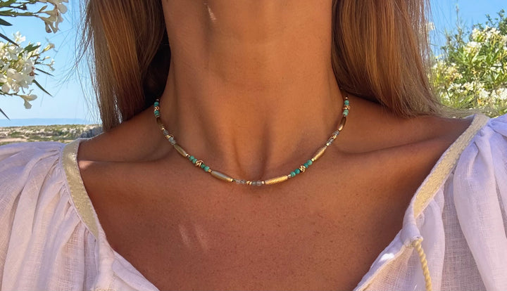 The Prism Choker ↠ Turquoise