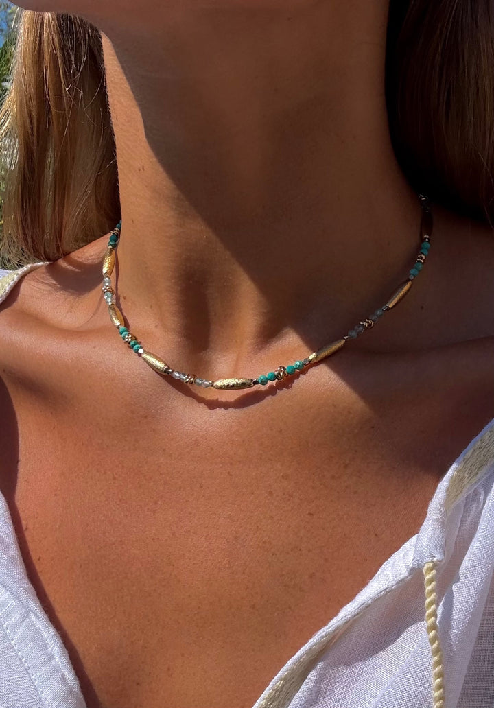 The Prism Choker ↠ Turquoise