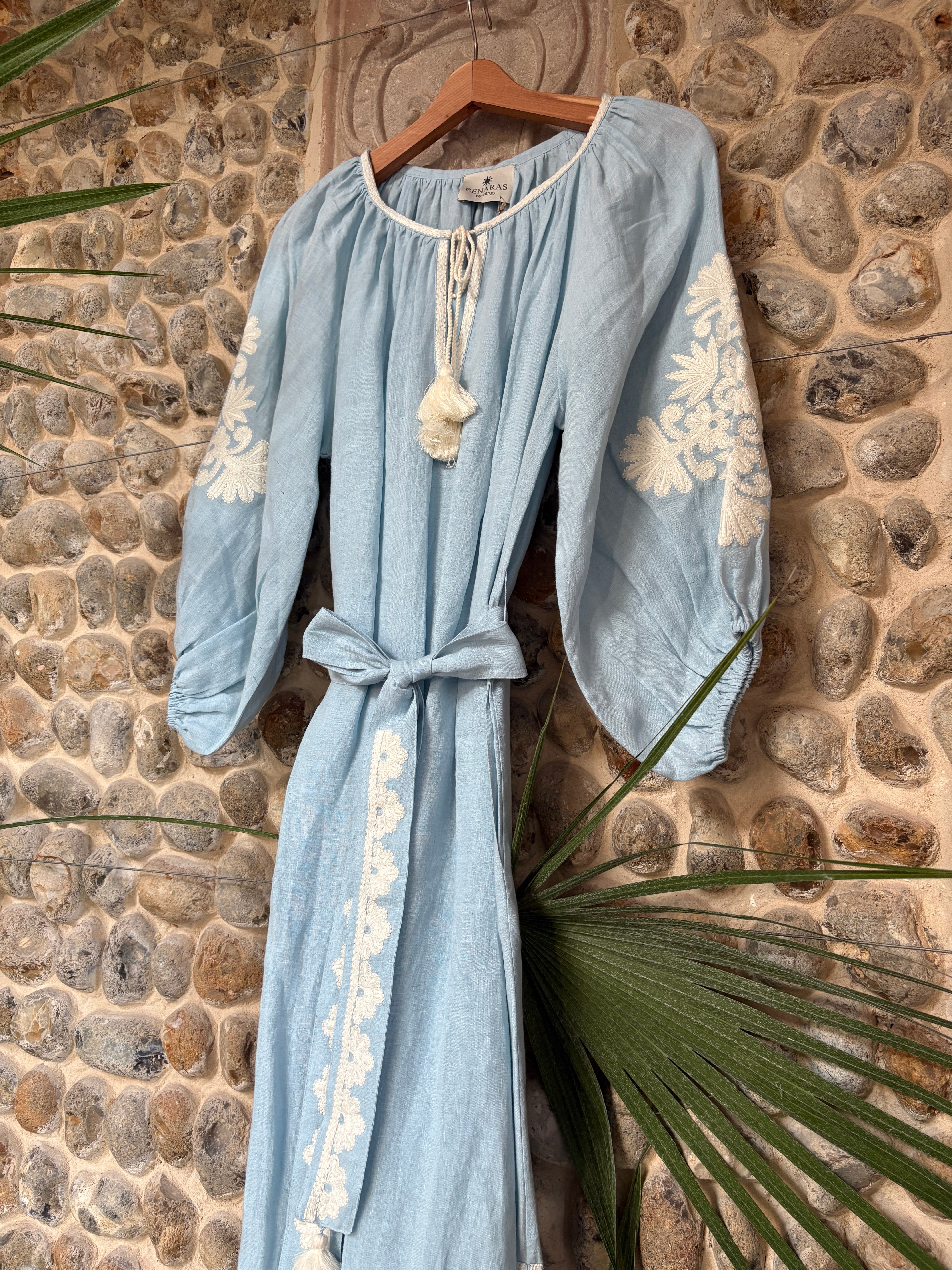 The Somento Dress ↠ Blue