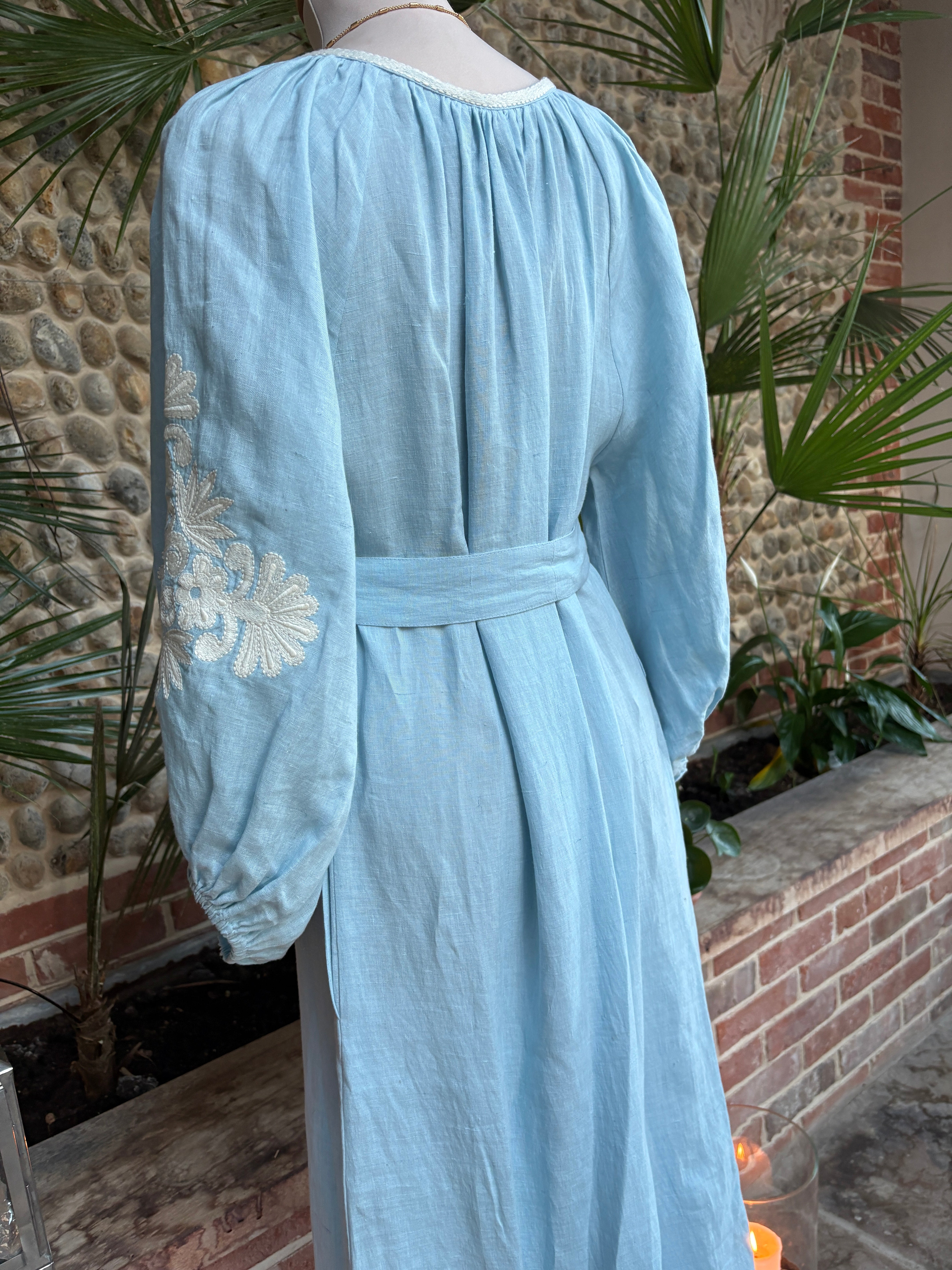 The Somento Dress ↠ Blue