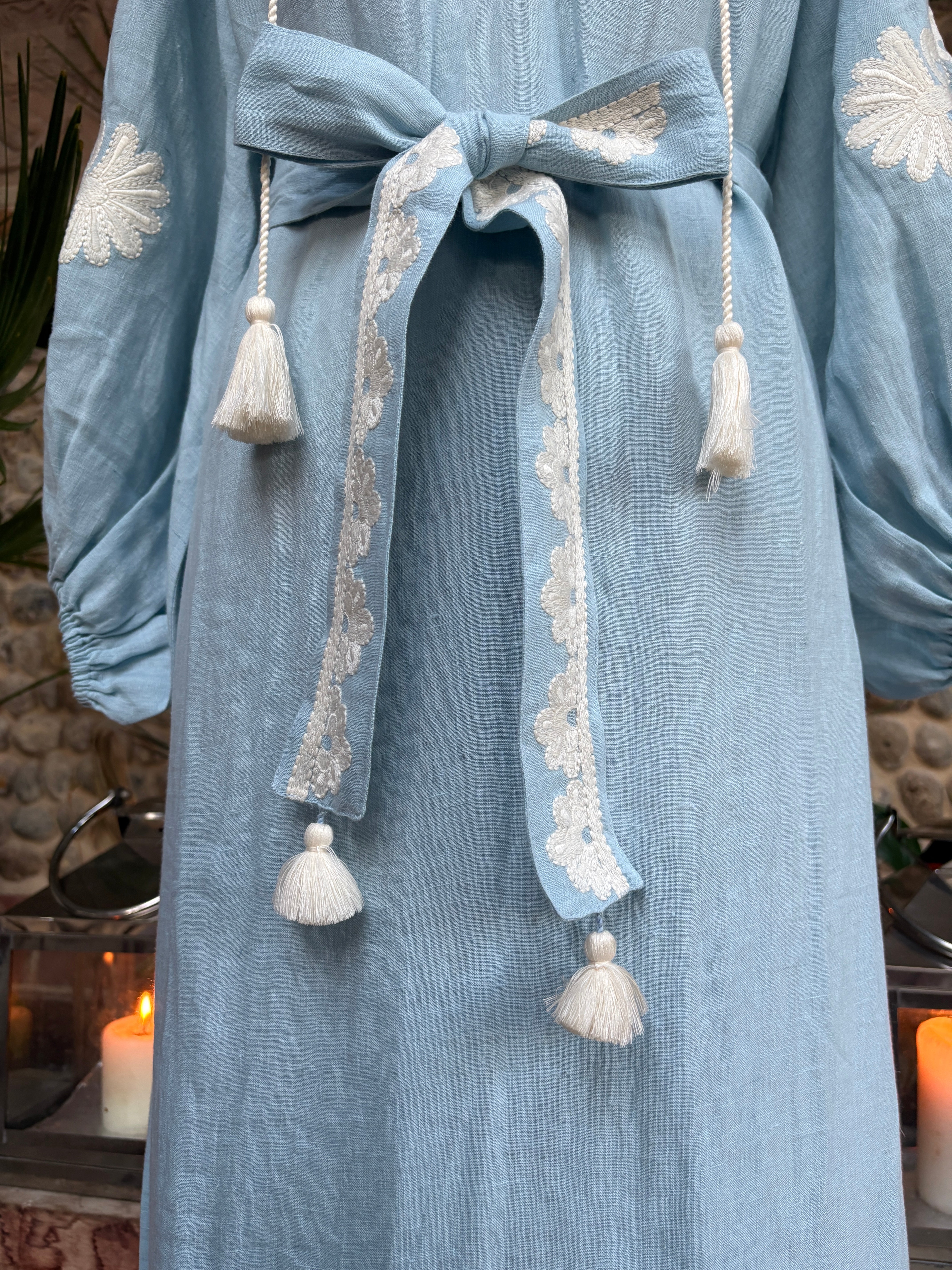 The Somento Dress ↠ Blue