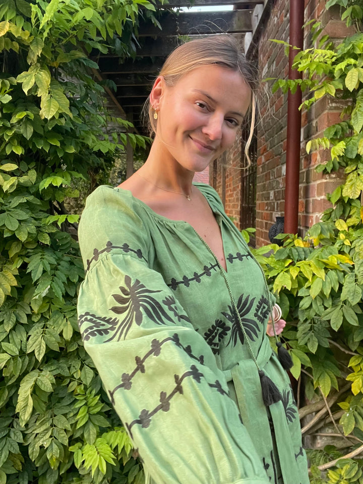 The Stella Veronica Dress ↠ Olive
