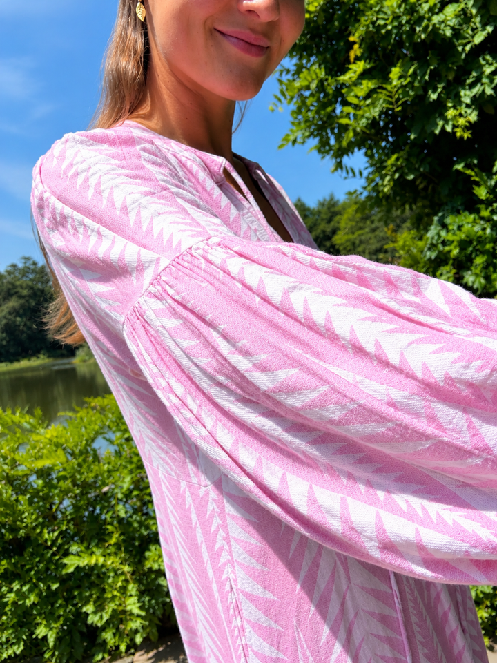 The Zakar Dress ↠ Pink